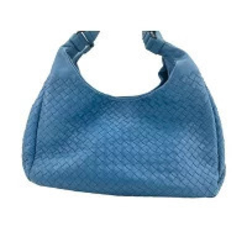 Bottega Veneta Campana Leather Handbag Blue